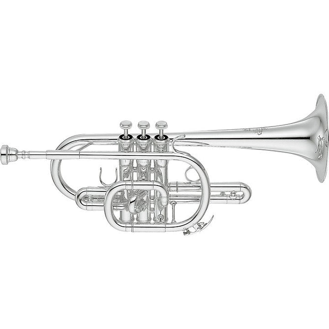 Kèn Cornet Custom Series C Yamaha YCR-9435, Silver Plated-Mai Nguyên Music