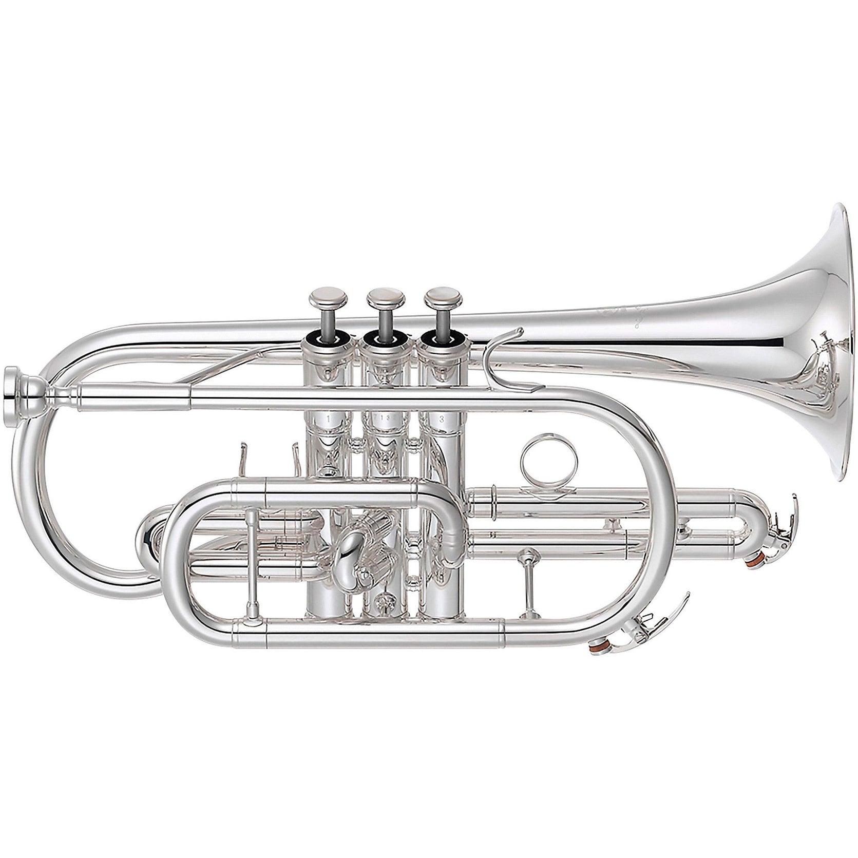 Kèn Cornet Professional Bb Yamaha YCR-6335SII, Silver Plated-Mai Nguyên Music