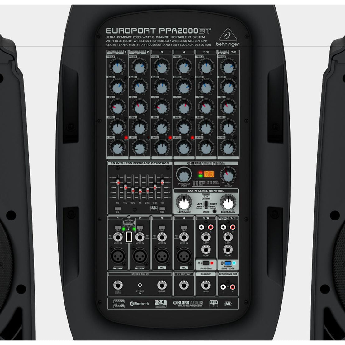 Loa Behringer Europort PPA2000BT Portable, 2000w-Mai Nguyên Music