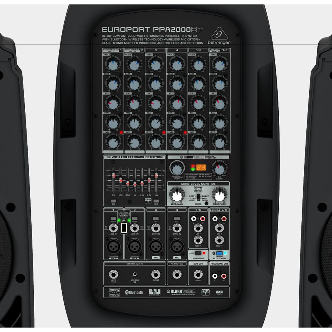 Loa Behringer Europort PPA2000BT Portable, 2000w-Mai Nguyên Music