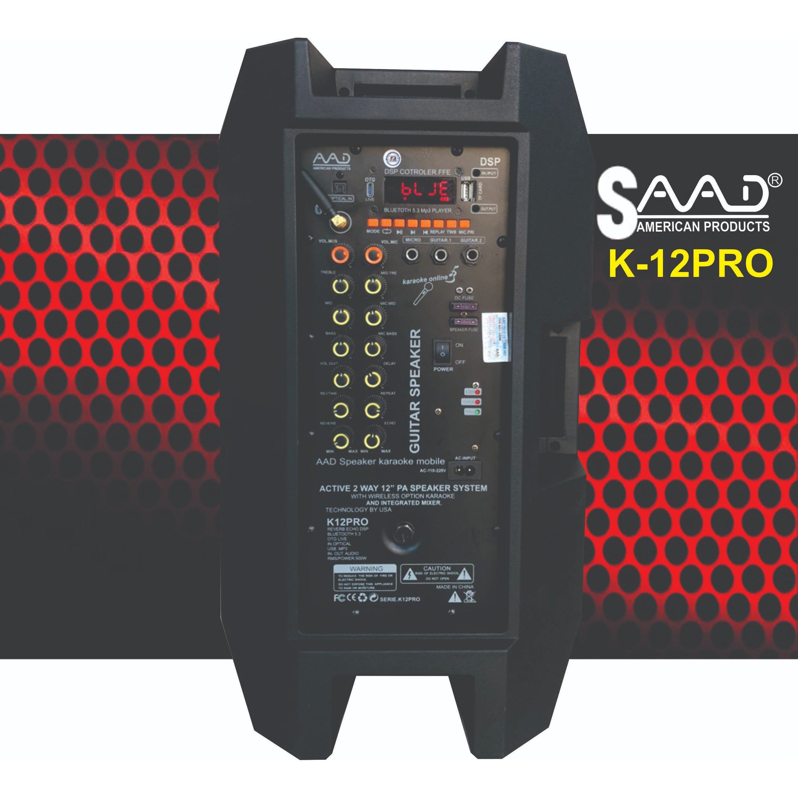 Loa Di Động AAD K12 Pro-Mai Nguyên Music