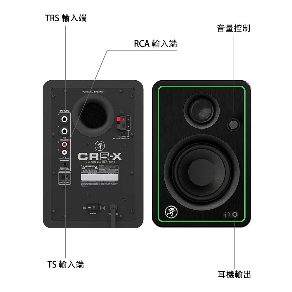 Loa Kiểm Âm Mackie CR5 Gen 3 (Cặp)-Mai Nguyên Music