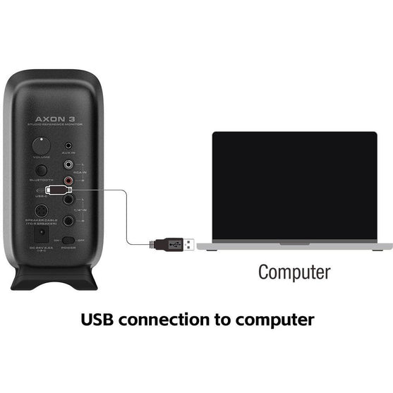 Loa Kiểm Âm Nux AXON 3 Studio Reference Monitor-Mai Nguyên Music