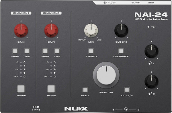Audio Interface Nux NAI-24