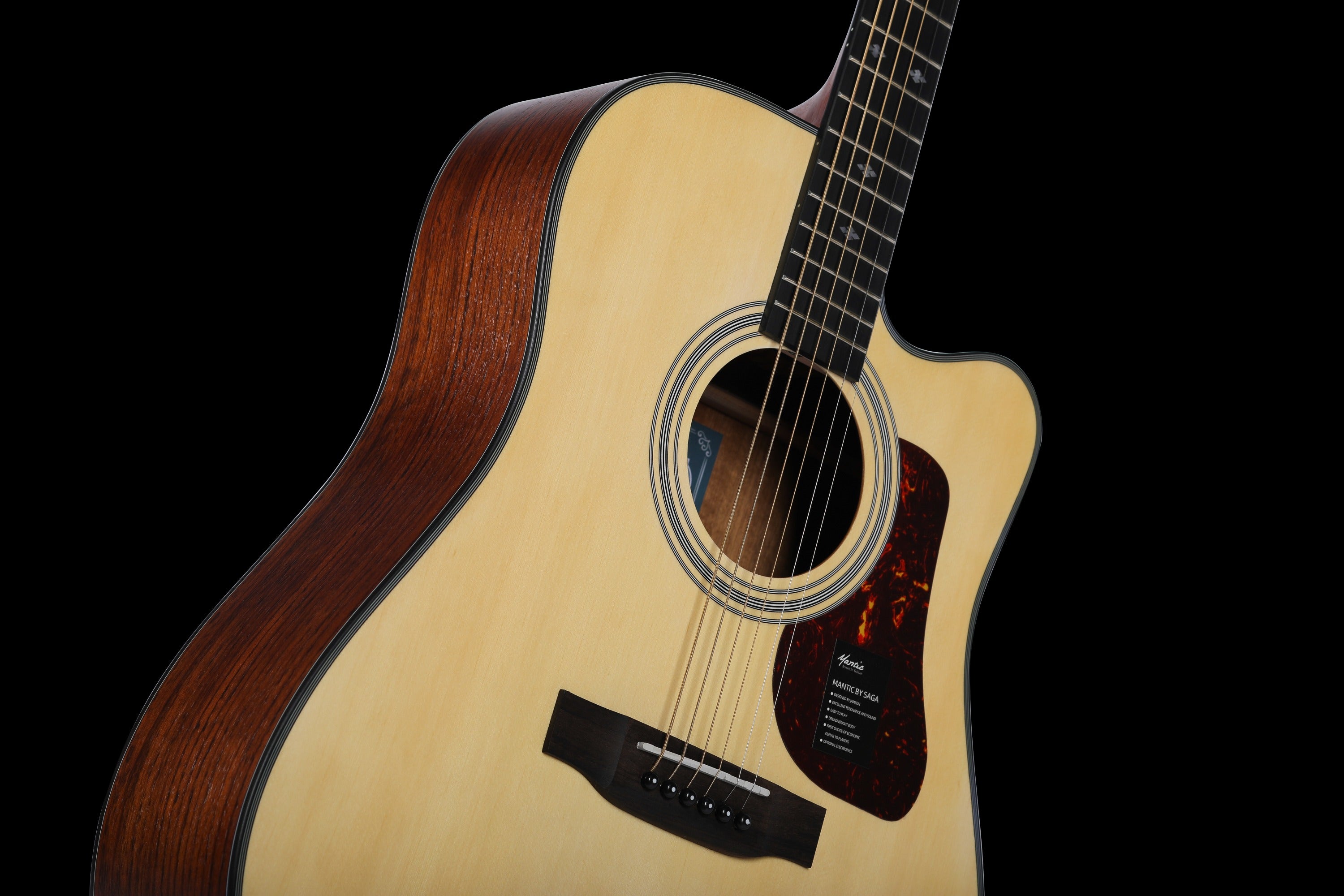 Đàn Guitar Acoustic Mantic AG370C