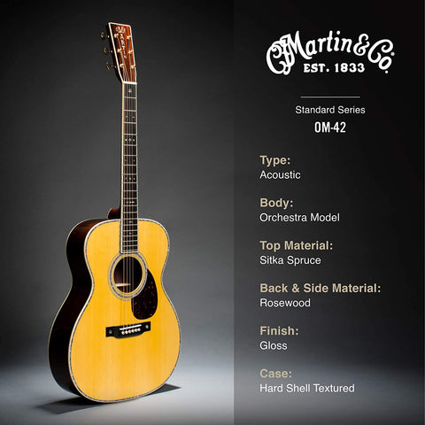 Martin OM-42 Standard Series w/Case