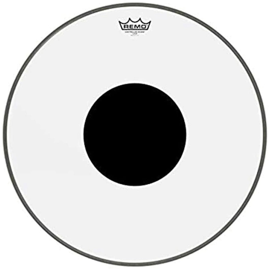 Mặt Trống Remo CS-0318-10 18inch Batter Controlled Sound Clear Black Dot Top Drum Head-Mai Nguyên Music