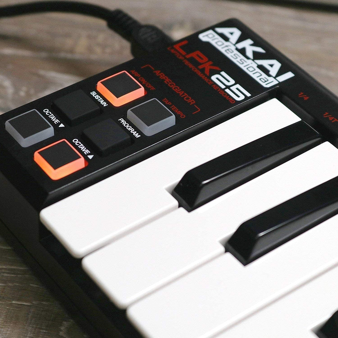 MIDI Keyboard Controller Akai LPK25-Mai Nguyên Music