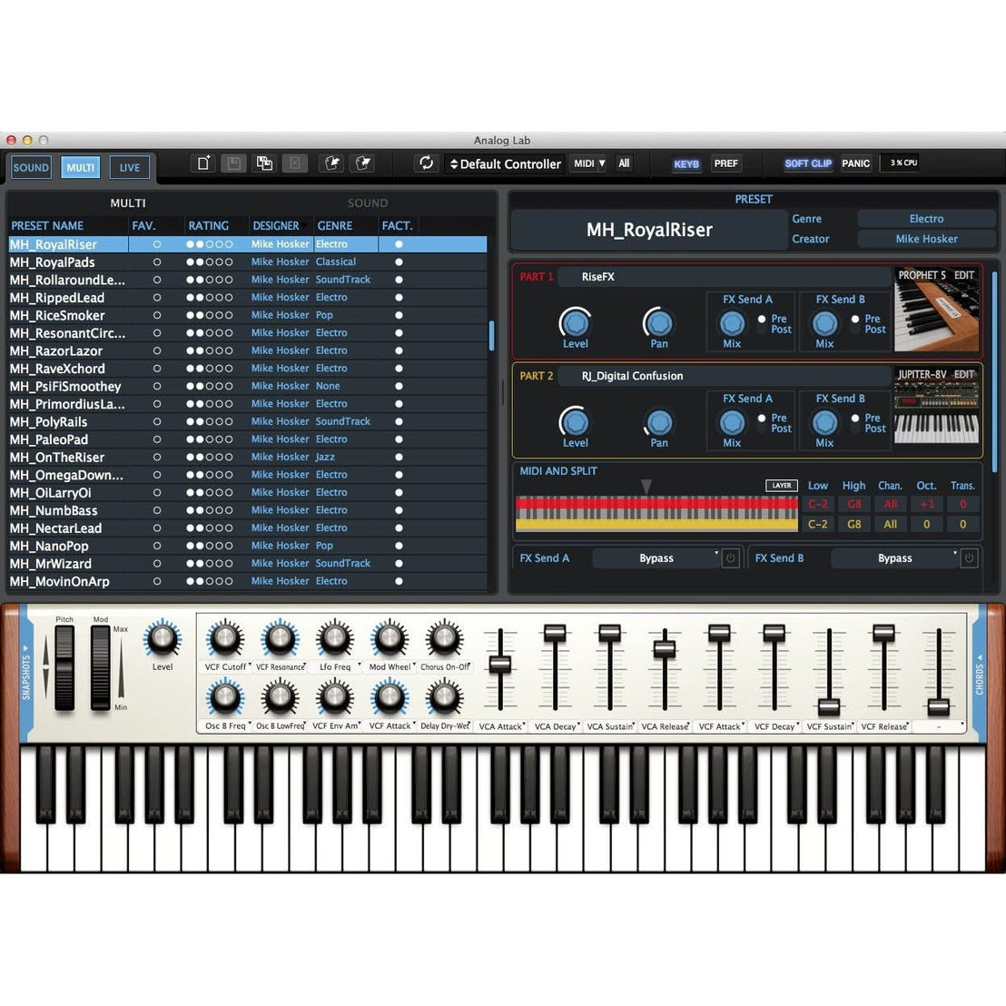 MIDI Keyboard Controller Arturia Keylab 25-Mai Nguyên Music