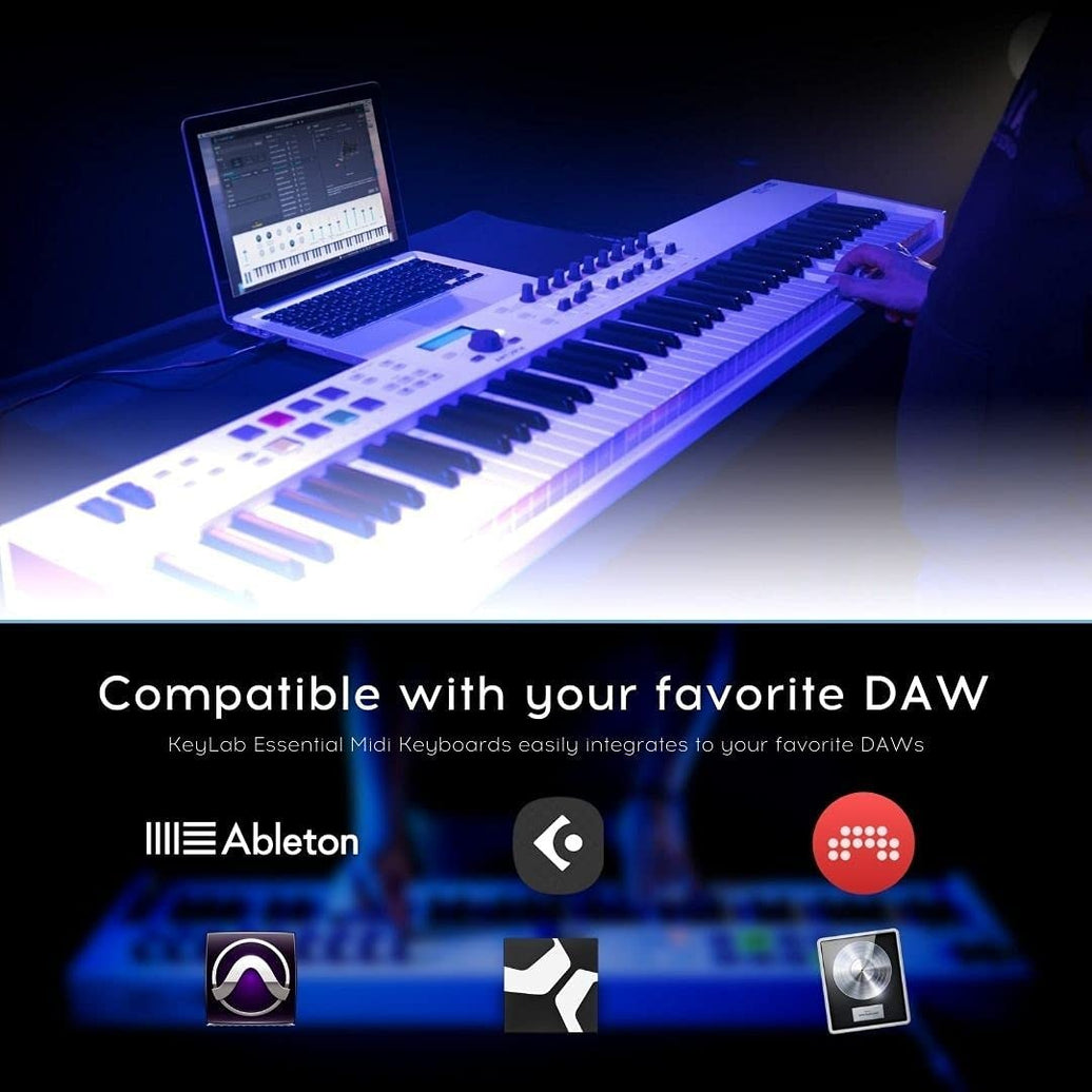 MIDI Keyboard Controller Arturia Keylab Essential 88 MK3-Mai Nguyên Music