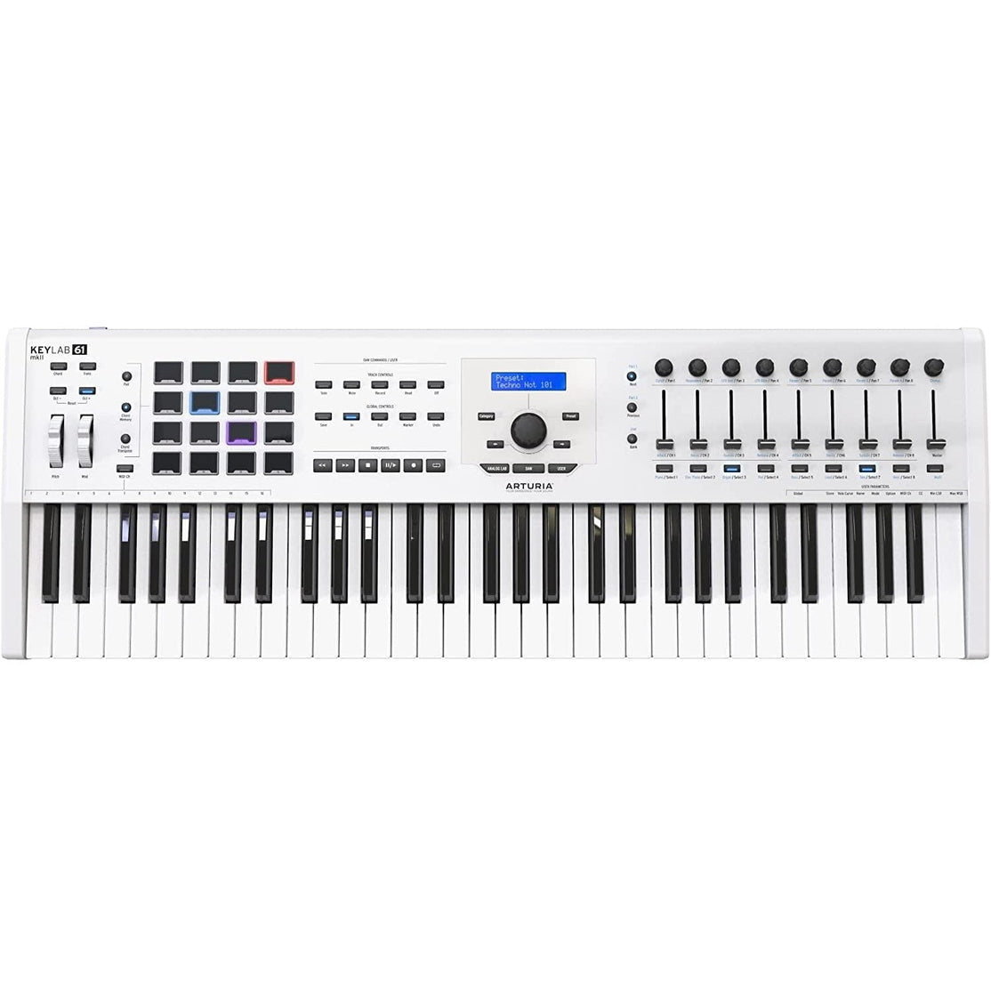 MIDI Keyboard Controller Arturia KeyLab MKII 61-Mai Nguyên Music