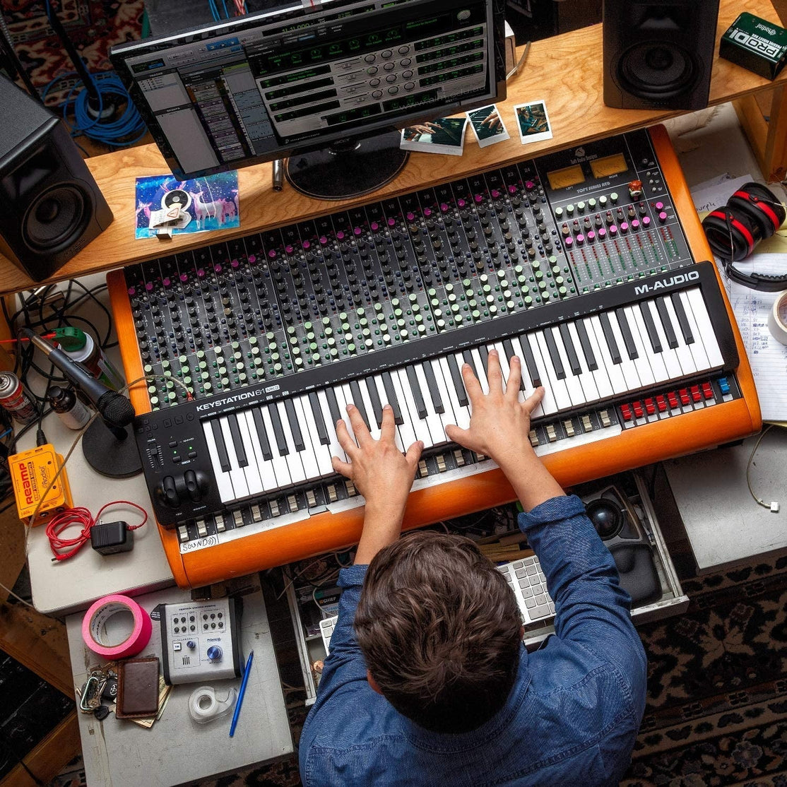 MIDI Keyboard Controller M-Audio Keystation 61MK3-Mai Nguyên Music