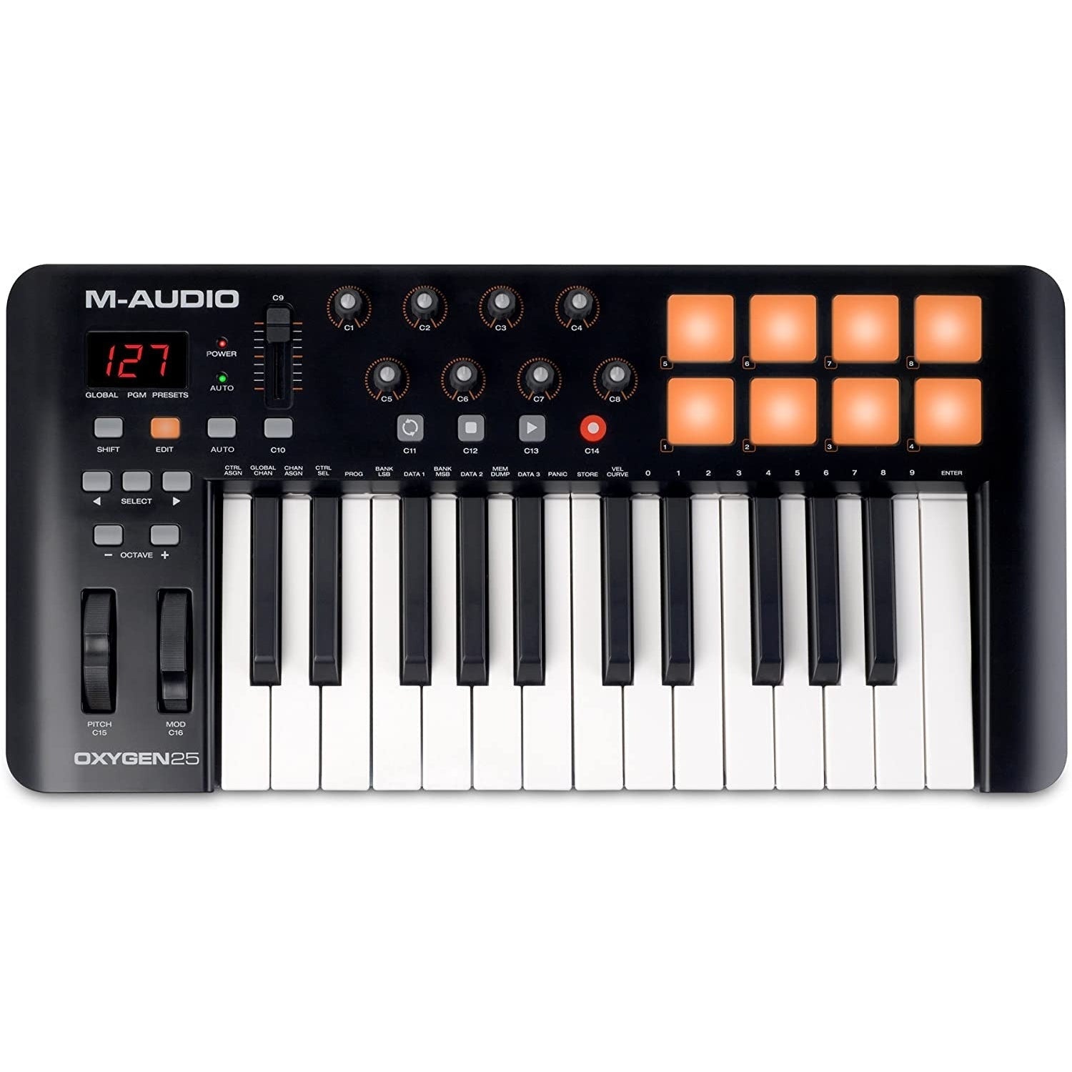 MIDI Keyboard Controller M-Audio Oxygen 25 V4-Mai Nguyên Music