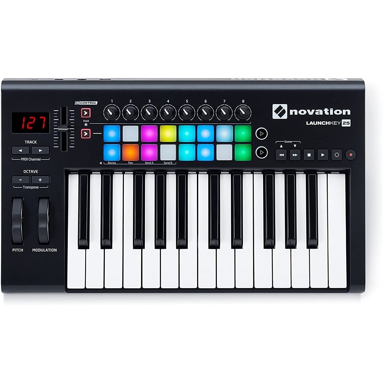 MIDI Keyboard Controller Novation Launchkey 25 MK2-Mai Nguyên Music
