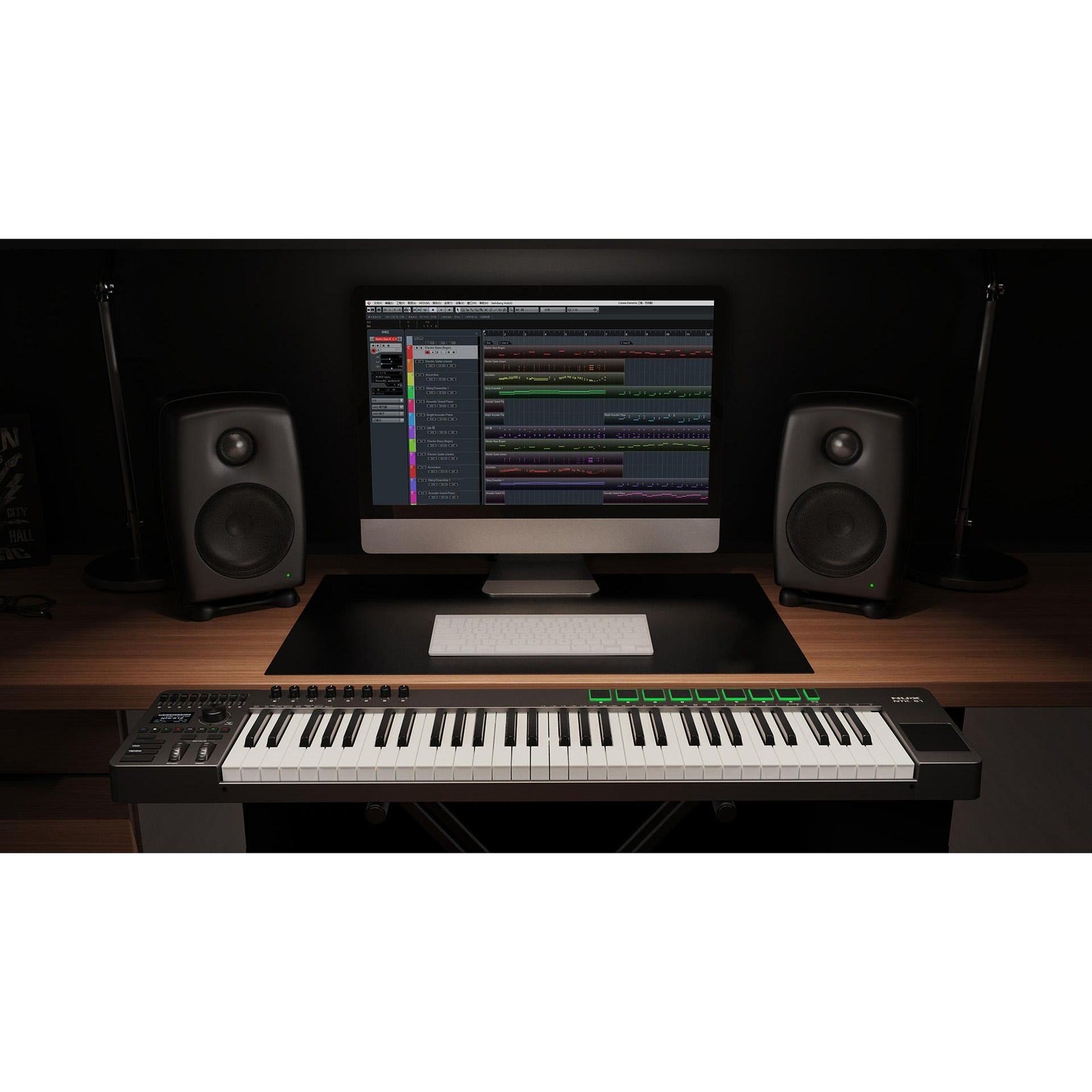 MIDI Keyboard Controller Nux NTK-61-Mai Nguyên Music