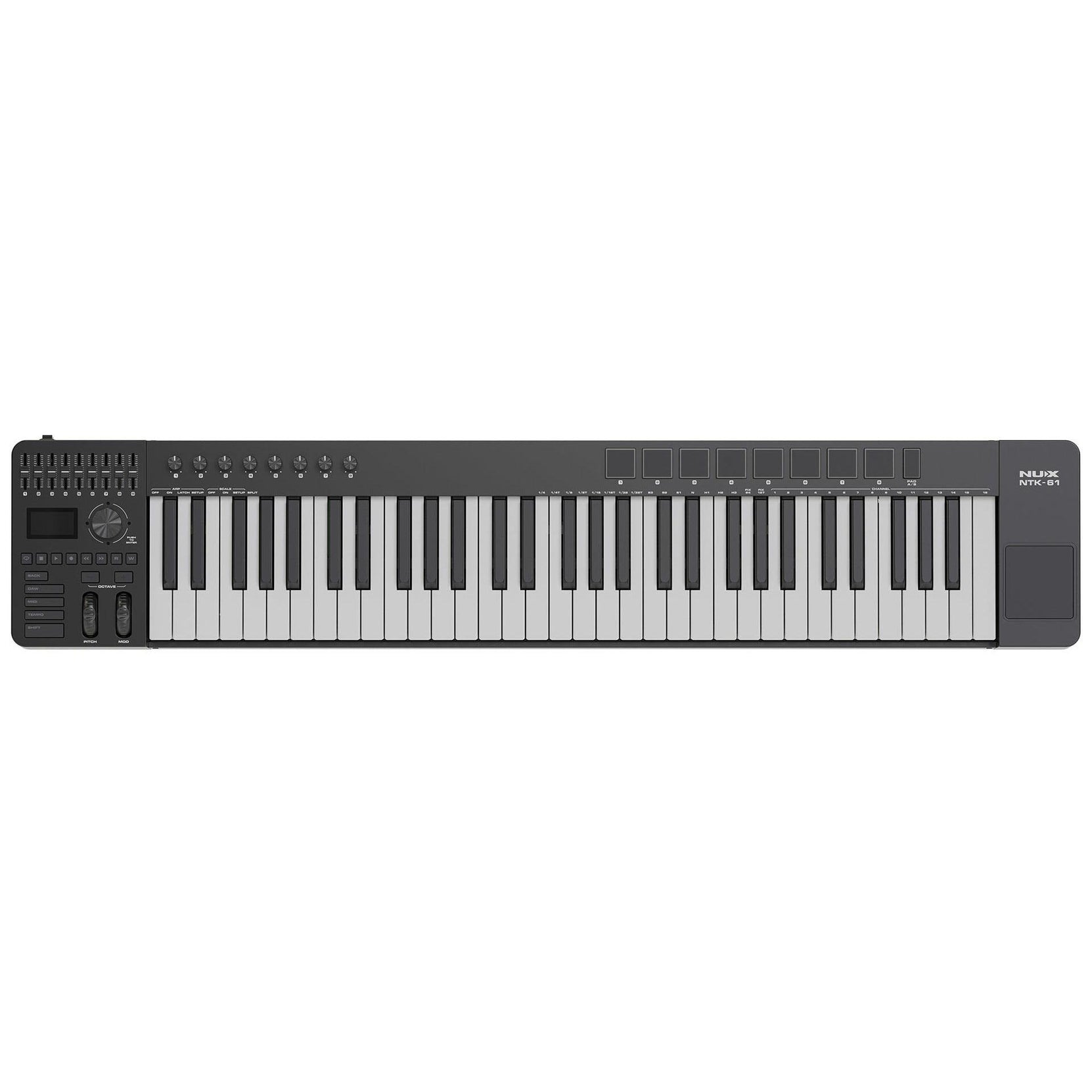 MIDI Keyboard Controller Nux NTK-61-Mai Nguyên Music