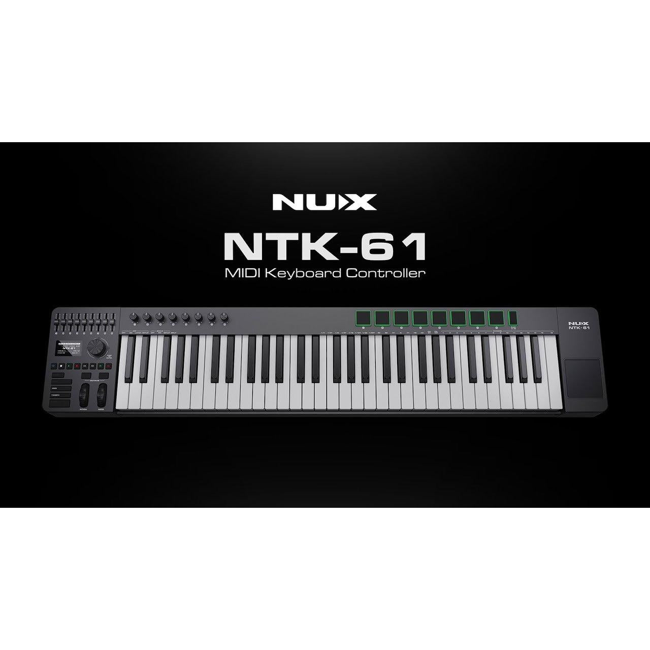 MIDI Keyboard Controller NUX NTK-61-Mai Nguyên Music