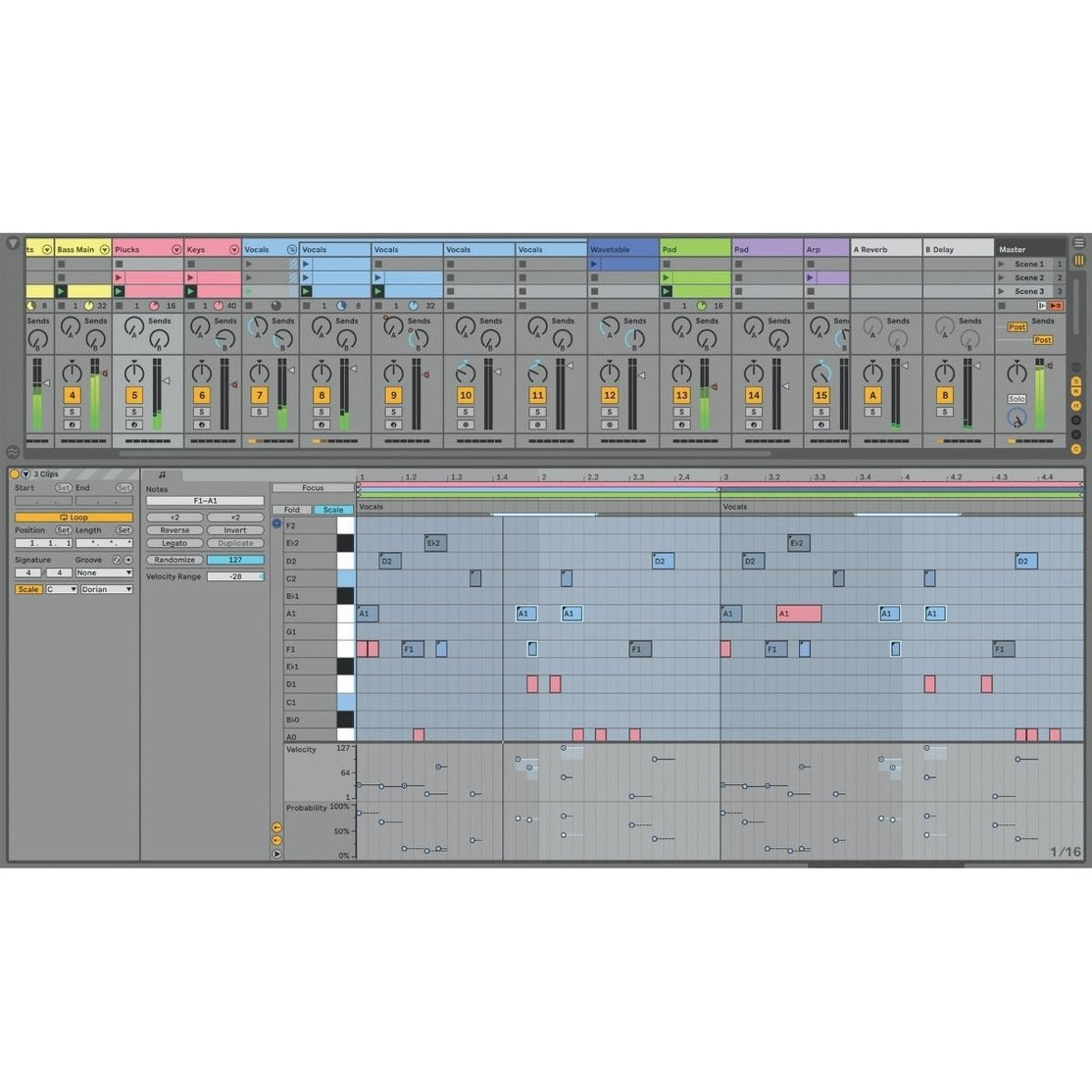 MIDI Pad Controller Ableton Push 2 Instrument + Live 10 Suite-Mai Nguyên Music