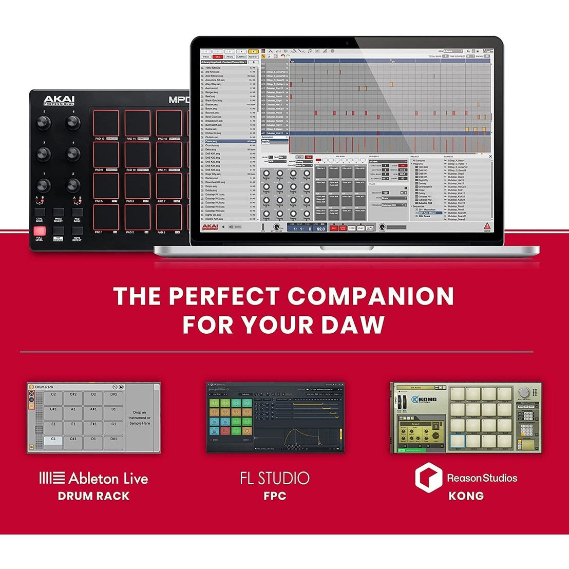 MIDI Pad Controller Akai MPD 218-Mai Nguyên Music