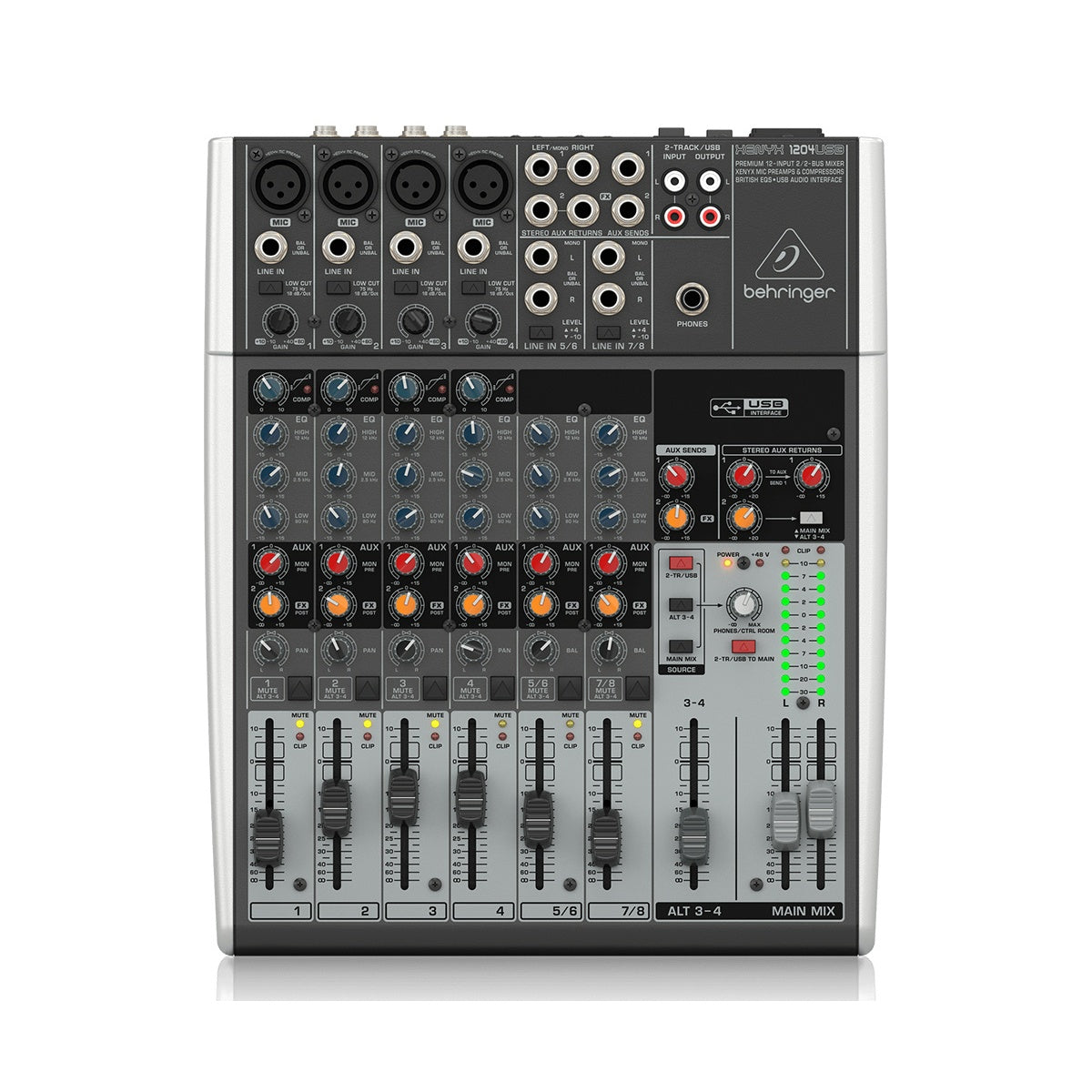 Mixer Behringer XENYX 1204USB-Mai Nguyên Music