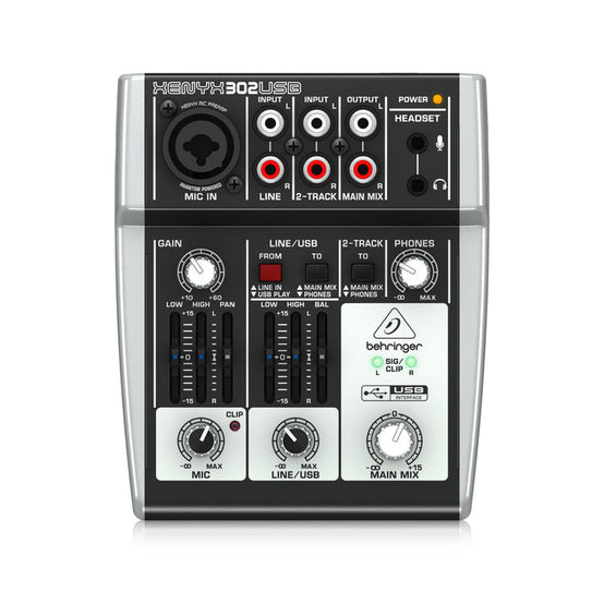 Mixer Behringer XENYX 302USB-Mai Nguyên Music