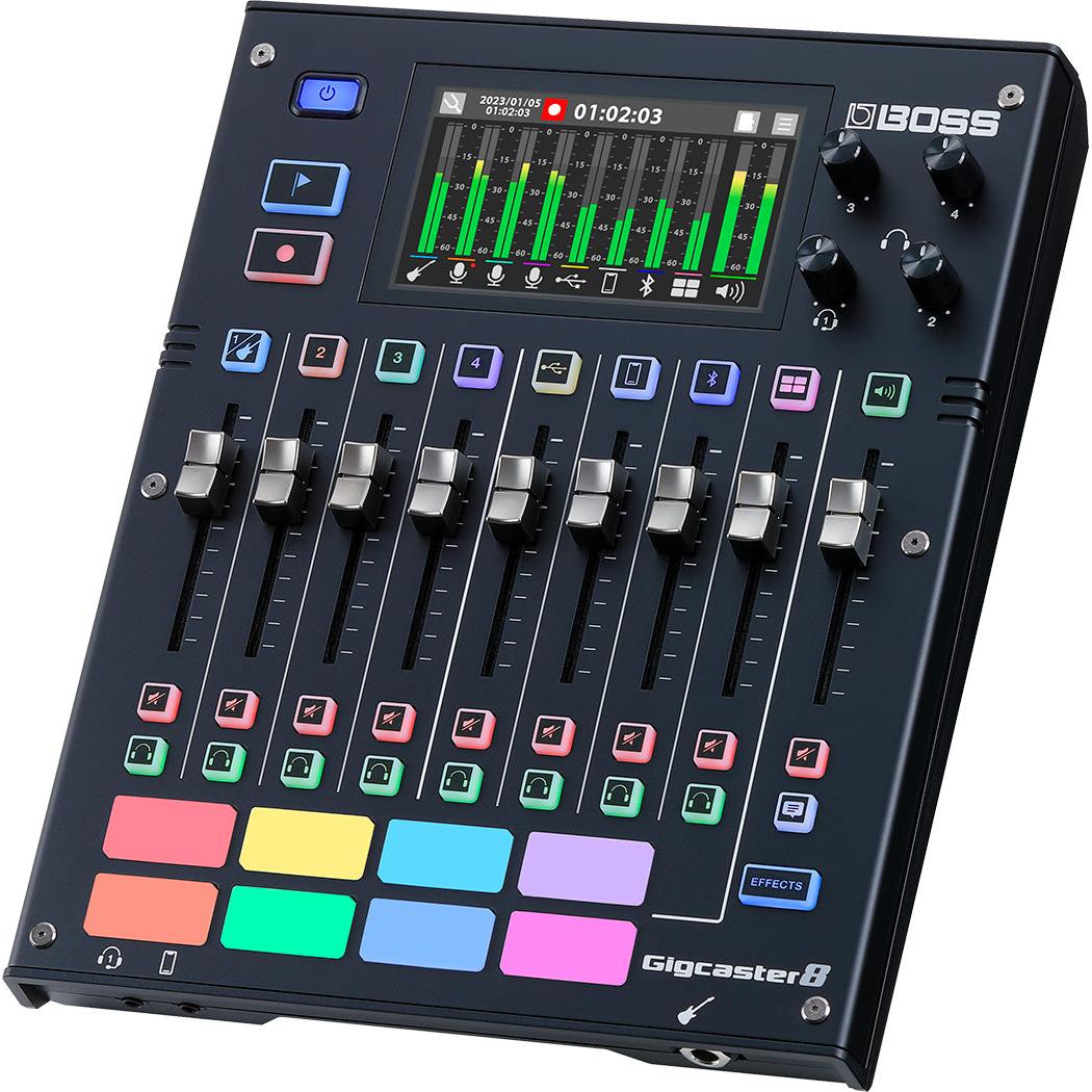 Mixer Boss Gigcaster 8 Audio Streaming-Mai Nguyên Music