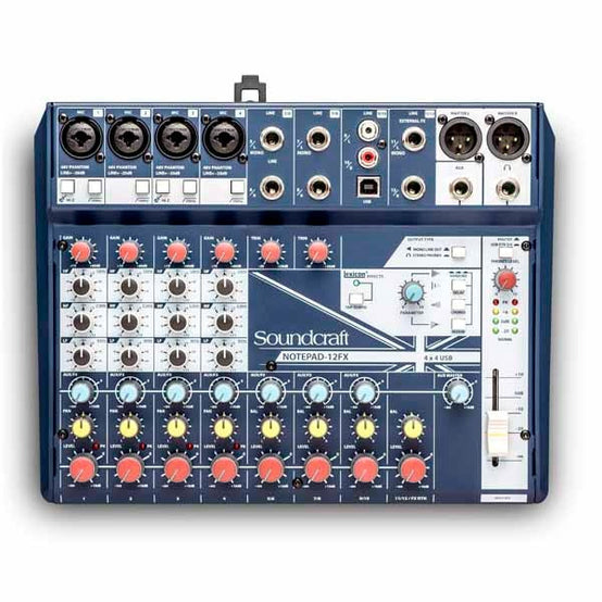 Mixer Soundcraft Notepad 12FX-Mai Nguyên Music
