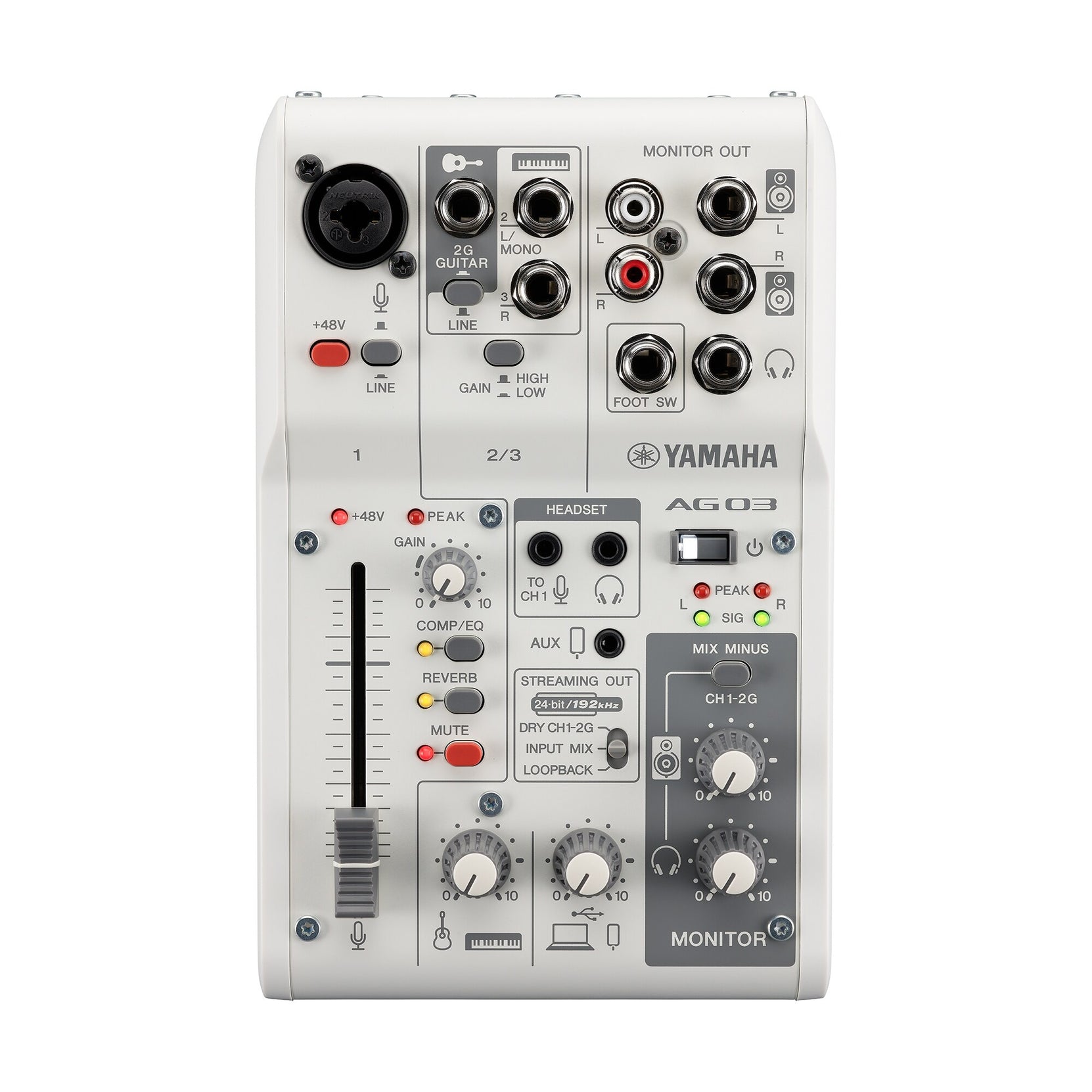 Mixer Yamaha AG03 MK2-Mai Nguyên Music