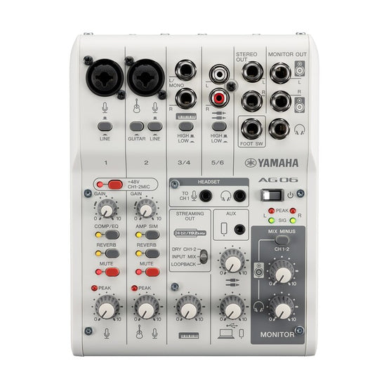 Mixer Yamaha AG06 MK2-Mai Nguyên Music