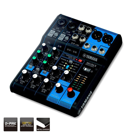 Mixer Yamaha MG06X-Mai Nguyên Music