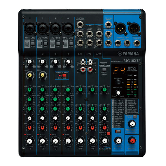 Mixer Yamaha MG10XU-Mai Nguyên Music