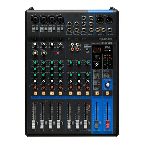 Mixer Yamaha MG10XUF-Mai Nguyên Music
