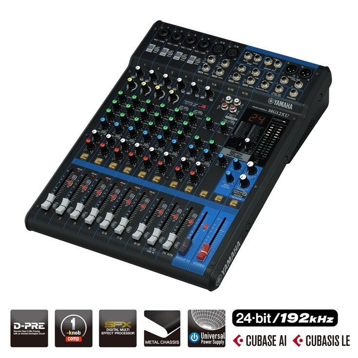 Mixer Yamaha MG12XU-Mai Nguyên Music