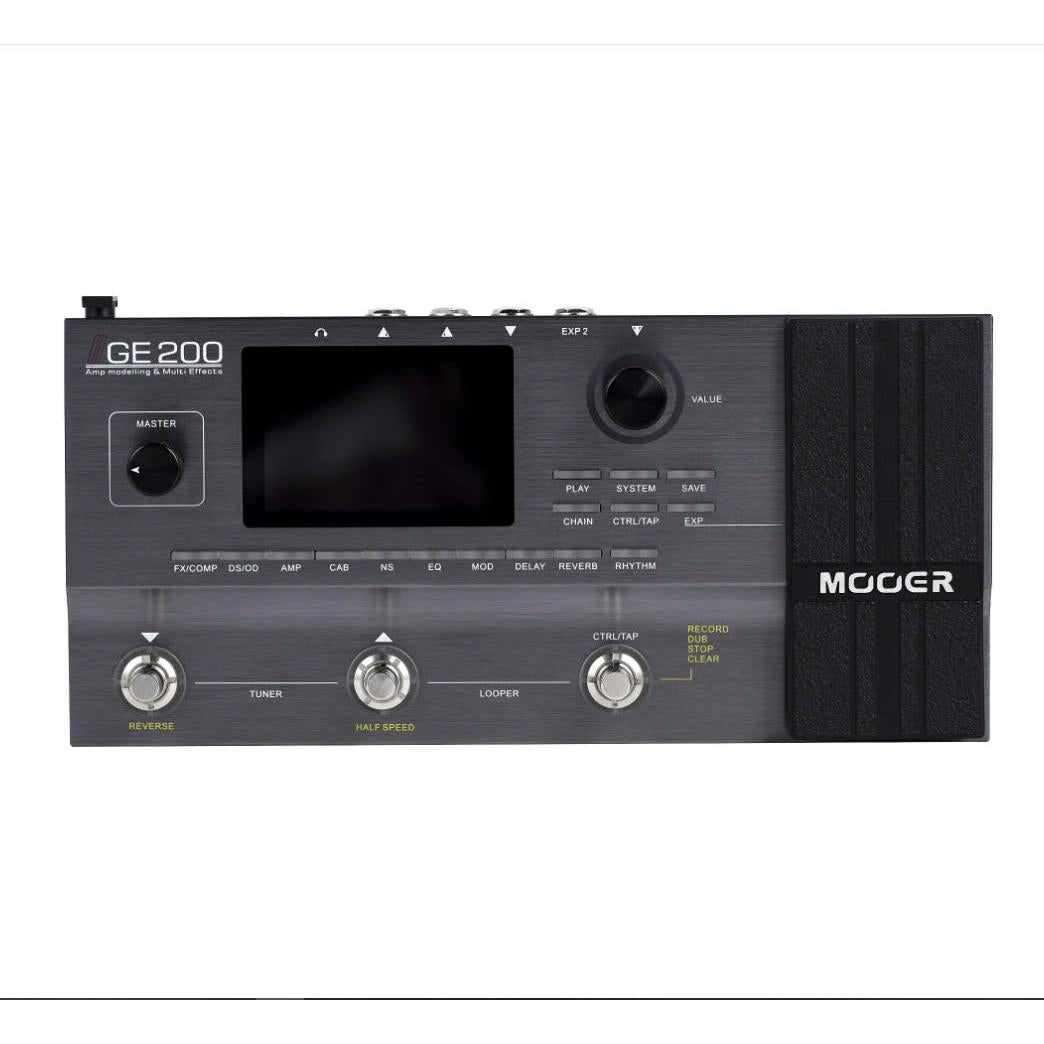 Multi Effect Pedal Guitar MOOER GE-200-Mai Nguyên Music