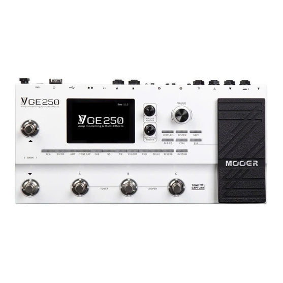 Multi Effect Pedal Guitar MOOER GE-250-Mai Nguyên Music