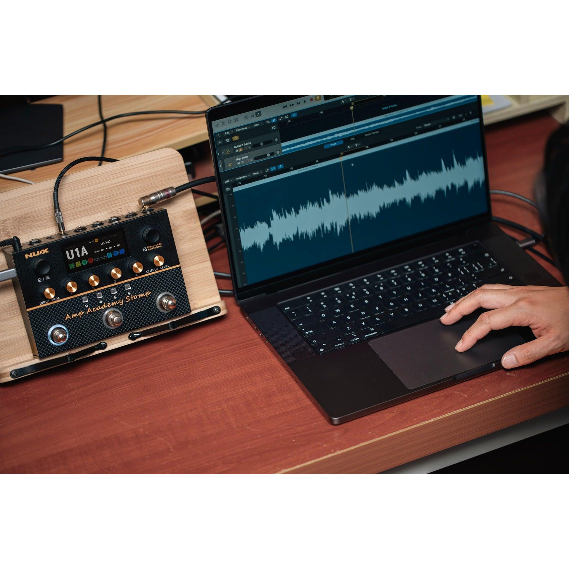 Multi Effect Pedal Guitar Nux Academy Stomp-Mai Nguyên Music