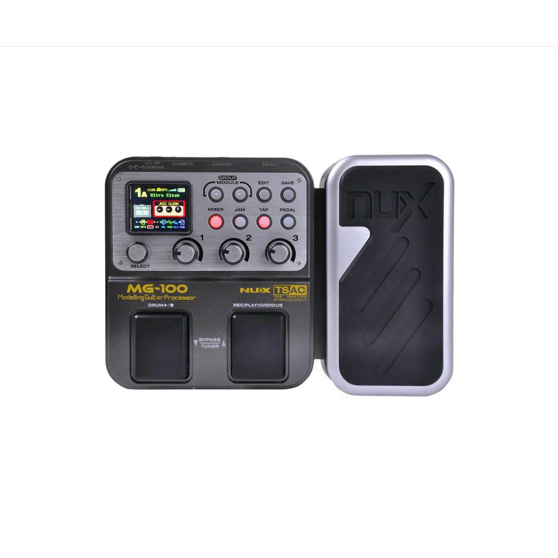 Multi Effect Pedal Guitar NUX MG-100-Mai Nguyên Music