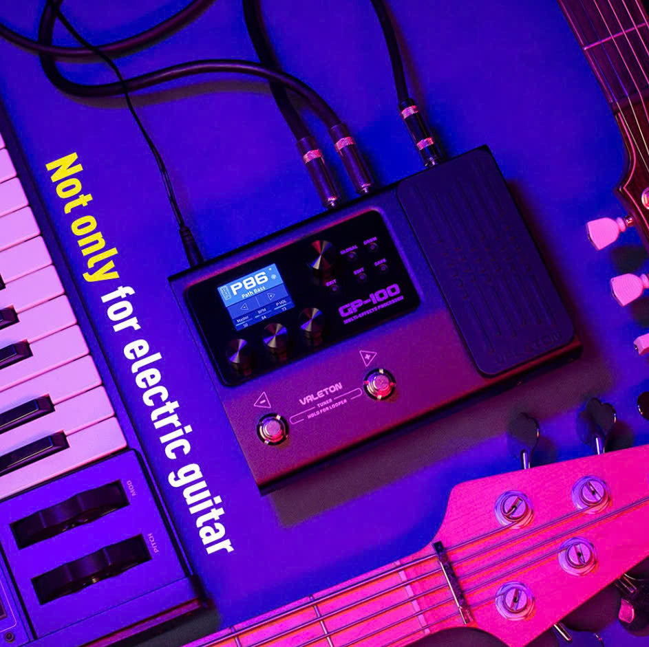 Multi Effect Pedal Guitar Valeton GP-100-Mai Nguyên Music