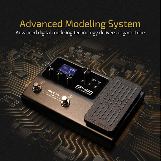 Multi Effect Pedal Guitar Valeton GP-100-Mai Nguyên Music