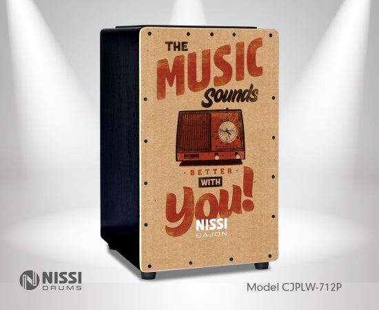 Trống Cajon Nissi CJPLW712P UV