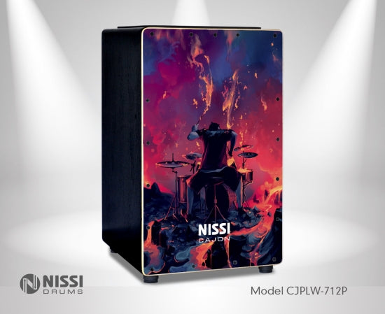 Trống Cajon Nissi CJPLW712P UV