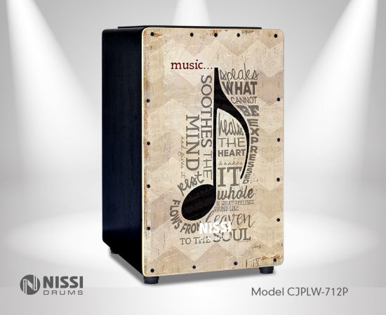 Trống Cajon Nissi CJPLW712P UV