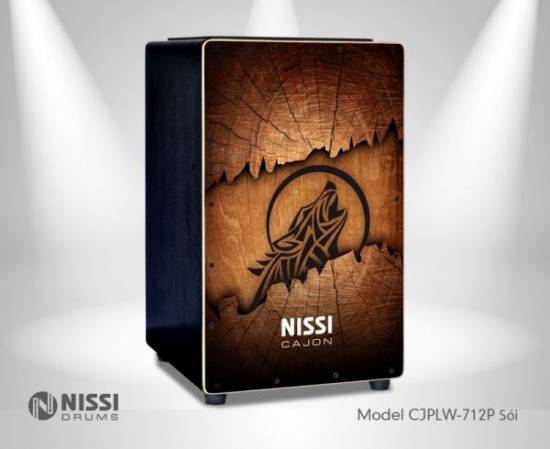 Trống Cajon Nissi CJPLW712P