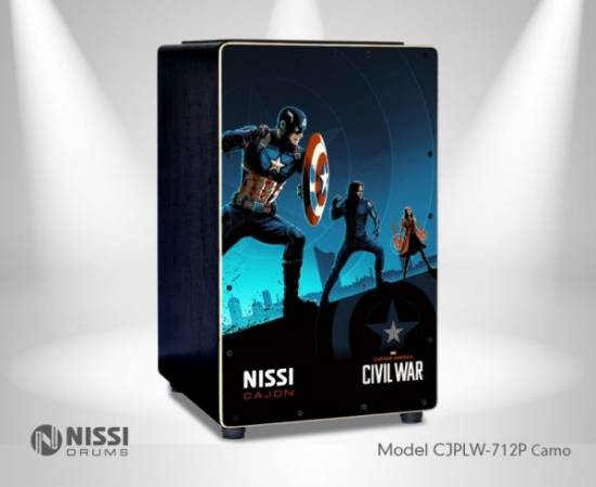 Trống Cajon Nissi CJPLW712P