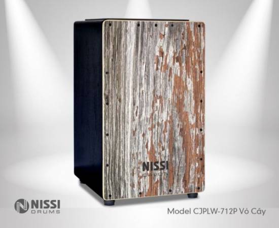 Trống Cajon Nissi CJPLW712P