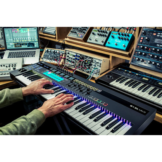 Novation 61SL MKIII 61-Key Keyboards Controller with Sequencer-Mai Nguyên Music