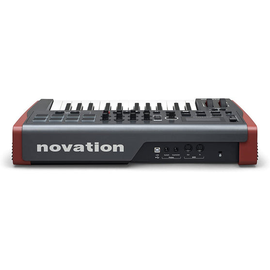 Novation Impulse 25 USB MIDI Controller KB 2 Octave, Touch Sensitive Controls, LED Light Rings-Mai Nguyên Music