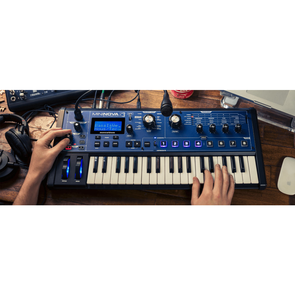 Novation MiniNova 37-mini-key Synthesizer-Mai Nguyên Music