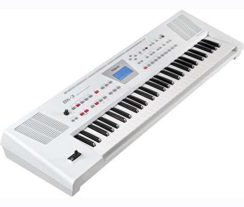 Đàn Organ Roland BK3 61-Key, White