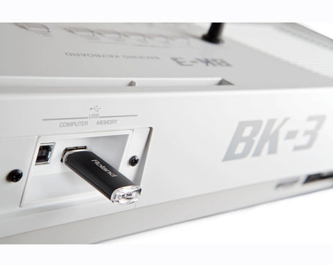 Đàn Organ Roland BK3 61-Key, White